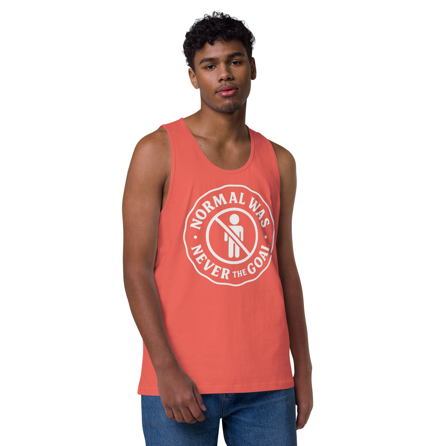 Normal Was Never the Goal – Unisex Statement Tank