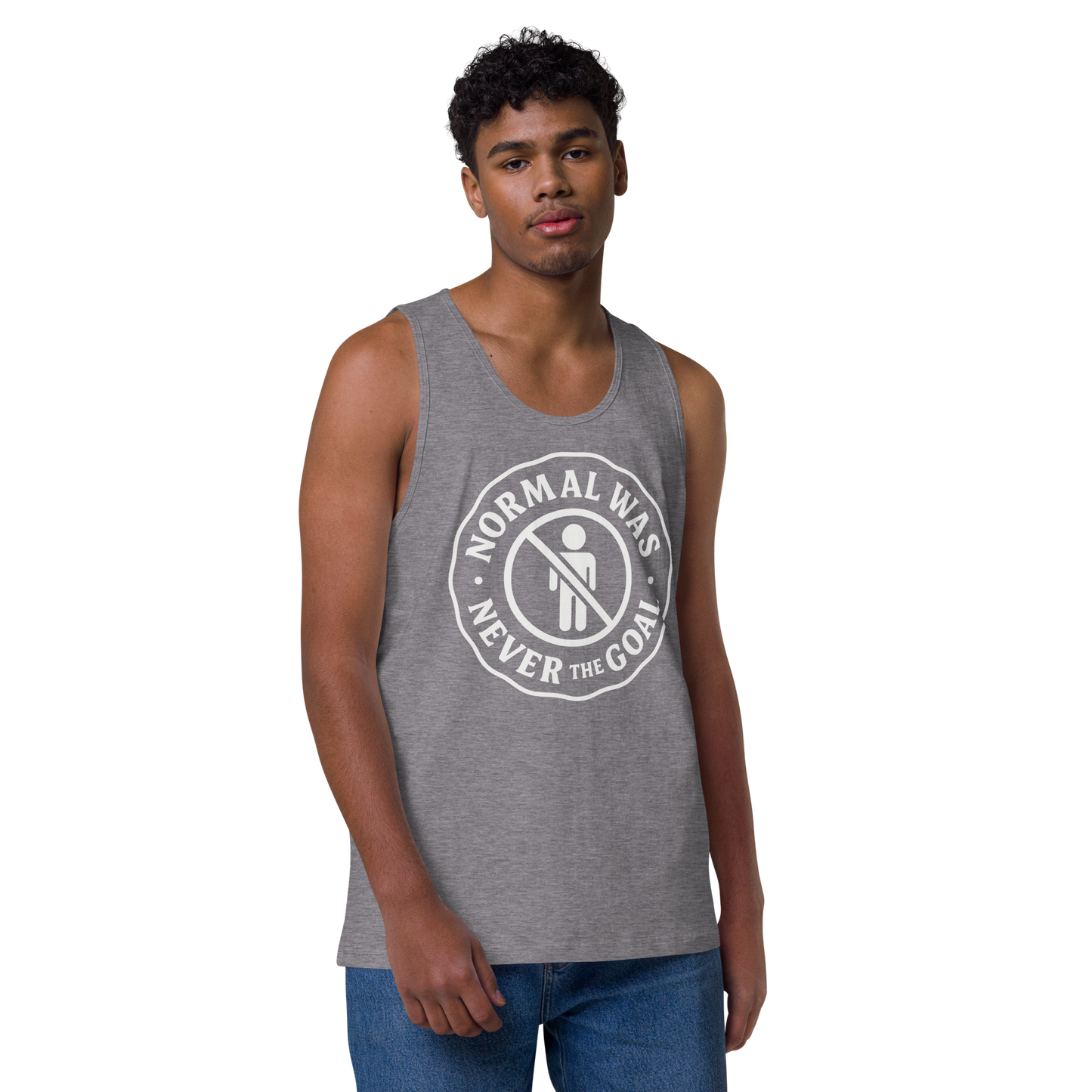 Normal Was Never the Goal – Unisex Statement Tank