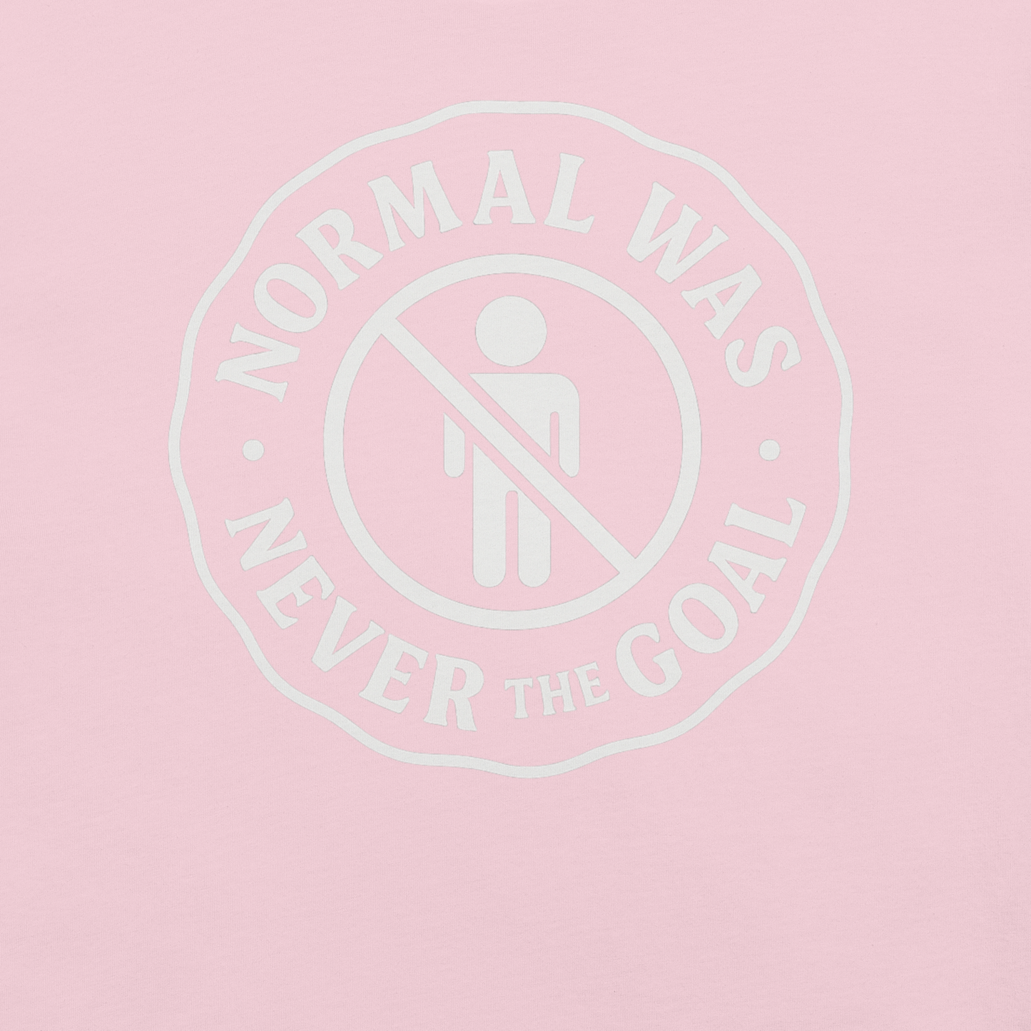 Normal Was Never the Goal – Unisex Statement Tee