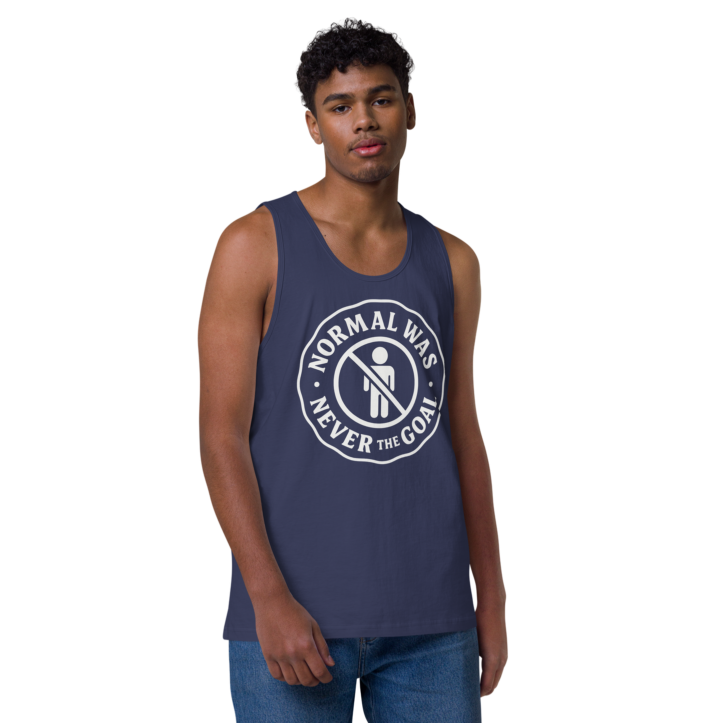 Normal Was Never the Goal – Unisex Statement Tank