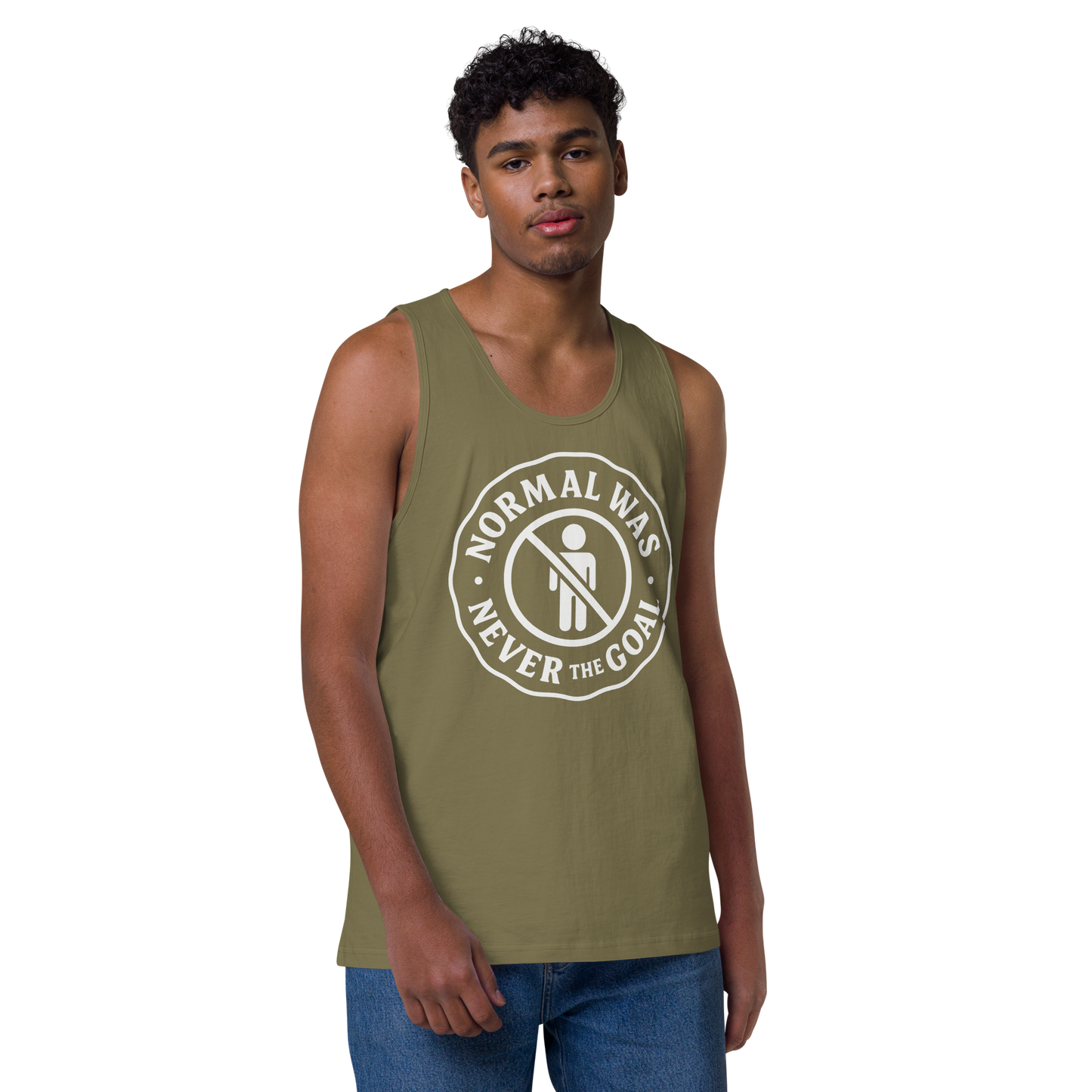 Normal Was Never the Goal – Unisex Statement Tank