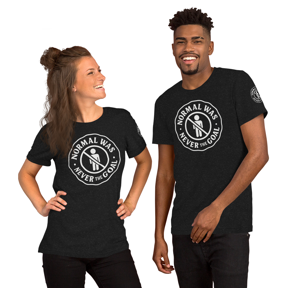 Normal Was Never the Goal – Unisex Statement Tee